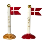 Flag 14 cm God Jul fra Speedtsberg - Tinashjem